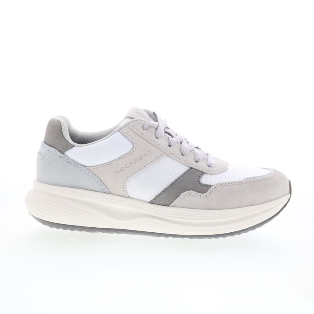 Rockport Mens DMX Corvin Gray Shoes (NWT) - Picture 1 of 7